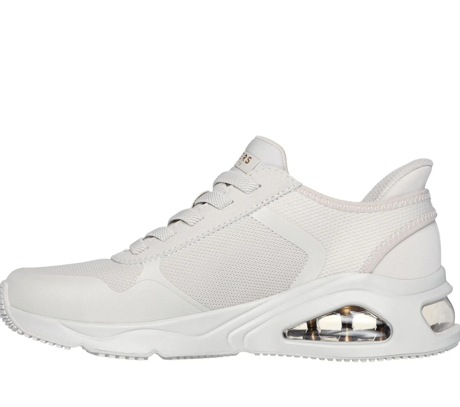 Calçado Sem Atacadores|Hands Free Slip-Ins-SKECHERS Slip-ins: Tres-Air Uno - Easy Steppers BRANCO SUJO