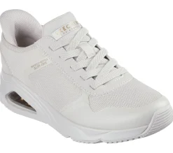 Calçado Sem Atacadores|Hands Free Slip-Ins-SKECHERS Slip-ins: Tres-Air Uno - Easy Steppers BRANCO SUJO