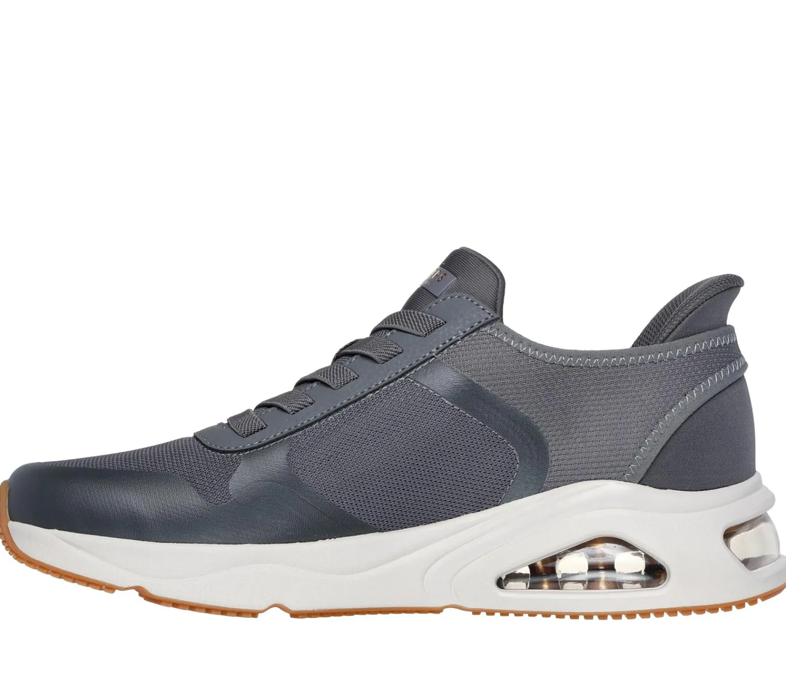 Hands Free Slip-Ins|Sapatilhas-SKECHERS Slip-ins: Tres-Air Uno - Necessairy CARVÃO
