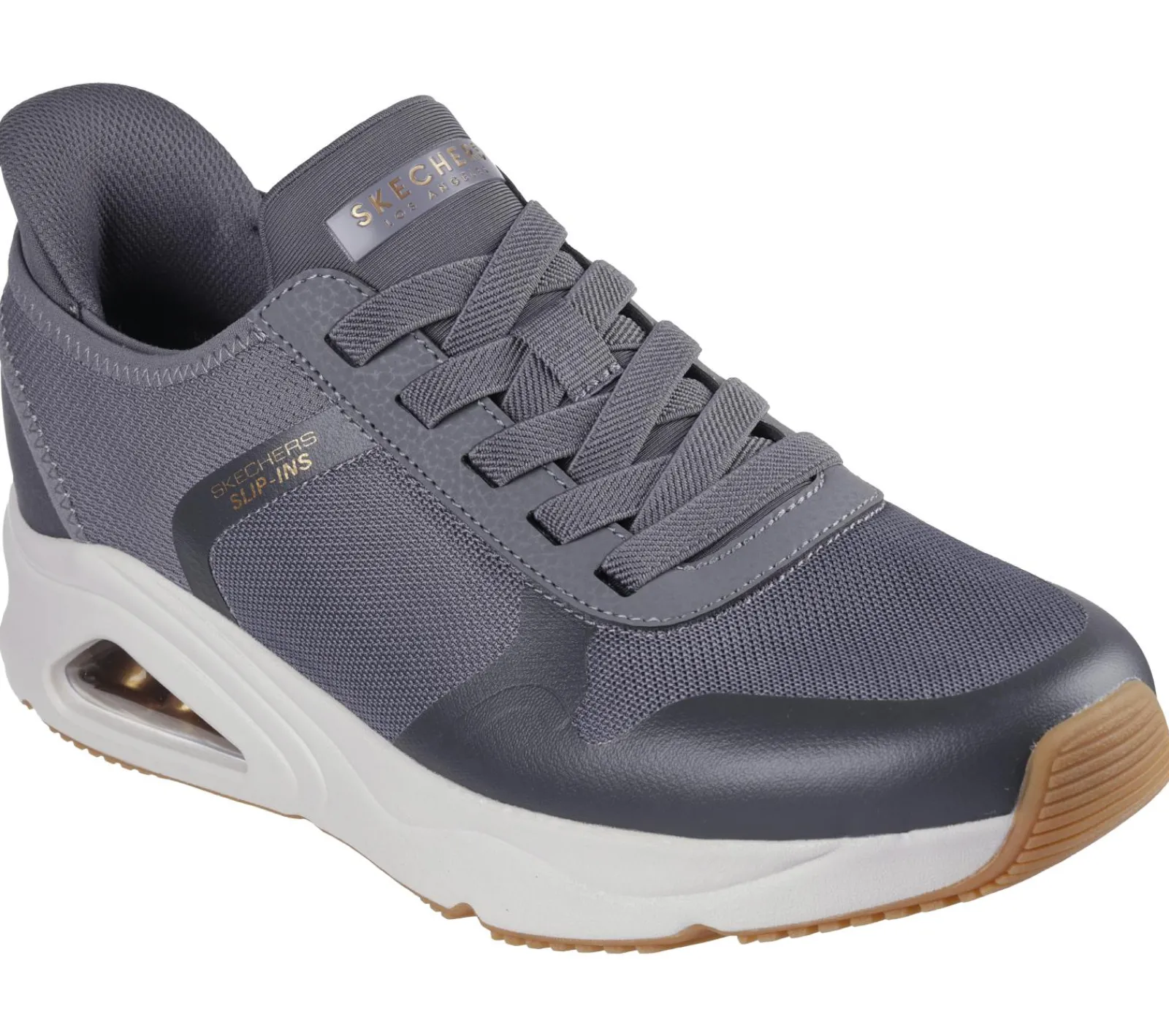 Hands Free Slip-Ins|Sapatilhas-SKECHERS Slip-ins: Tres-Air Uno - Necessairy CARVÃO