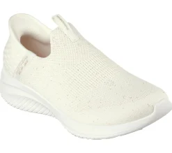 Calçado Sem Atacadores|Hands Free Slip-Ins-SKECHERS Slip-ins: Ultra Flex 3.0 - Shiny Night BRANCO SUJO