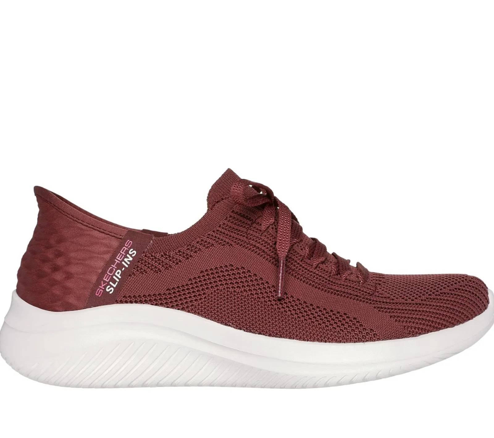 Calçado Sem Atacadores|Hands Free Slip-Ins-SKECHERS Slip-ins: Ultra Flex 3.0 - Brilliant BORDÔ