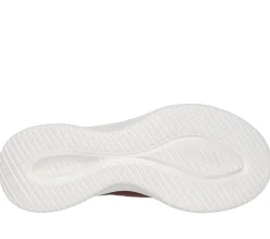 Calçado Sem Atacadores|Hands Free Slip-Ins-SKECHERS Slip-ins: Ultra Flex 3.0 - Brilliant BORDÔ