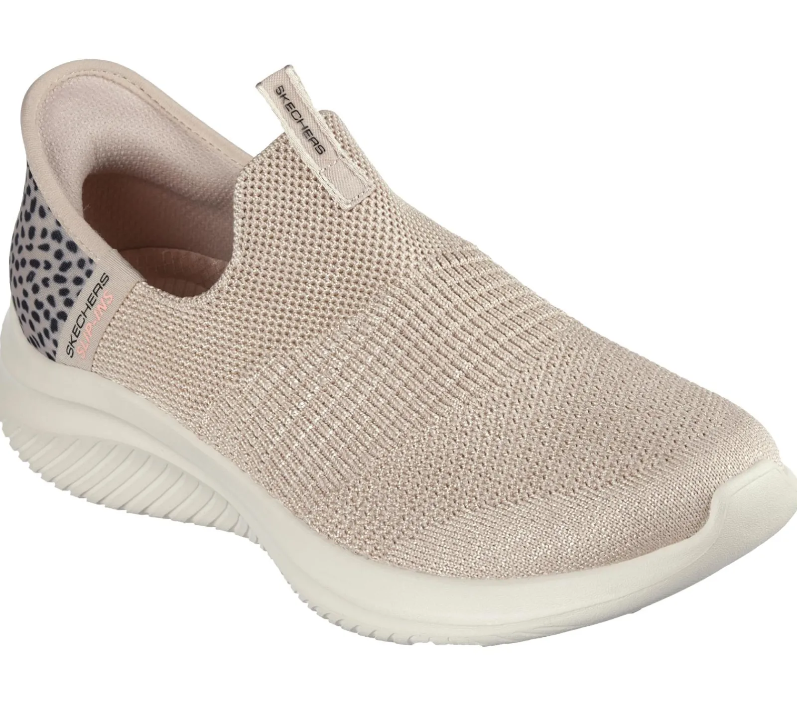 Calçado Sem Atacadores|Hands Free Slip-Ins-SKECHERS Slip-ins: Ultra Flex 3.0 - New Energy CAMEL / PRETO