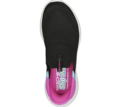 Calçado Sem Atacadores|Hands Free Slip-Ins-SKECHERS Slip-Ins: Ultra Flex 3.0 - Fresh Time PRETO / ROSA