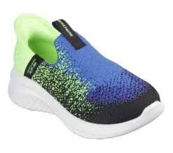 Hands Free Slip-Ins|Sapatilhas-SKECHERS Slip-ins: Ultra Flex 3.0 - Brisk-Spec PRETO / LIMA
