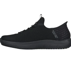 Hands Free Slip-Ins|Sapatilhas-SKECHERS Slip-ins Work Slip-Resistant: Summits - Colsin PRETO
