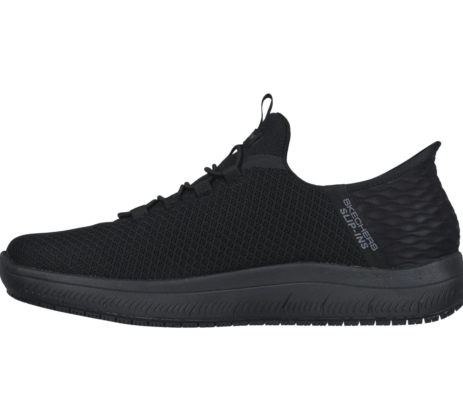 Hands Free Slip-Ins|Sapatilhas-SKECHERS Slip-ins Work Slip-Resistant: Summits - Colsin PRETO