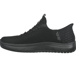 Work & Safety|Calçado Sem Atacadores-SKECHERS Slip-ins Work: Summits SR - Enslee PRETO