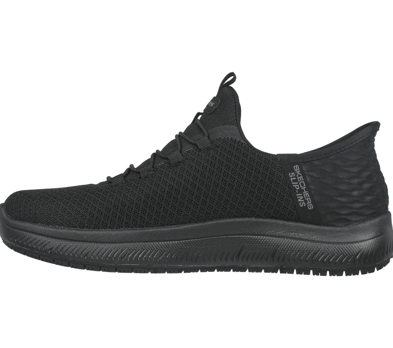 Work & Safety|Calçado Sem Atacadores-SKECHERS Slip-ins Work: Summits SR - Enslee PRETO