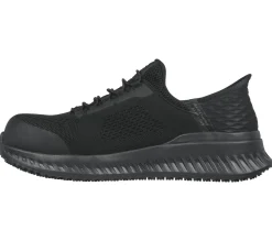 Calçado Sem Atacadores|Hands Free Slip-Ins-SKECHERS Slip-ins Work: Tilido - Fletchit CT PRETO