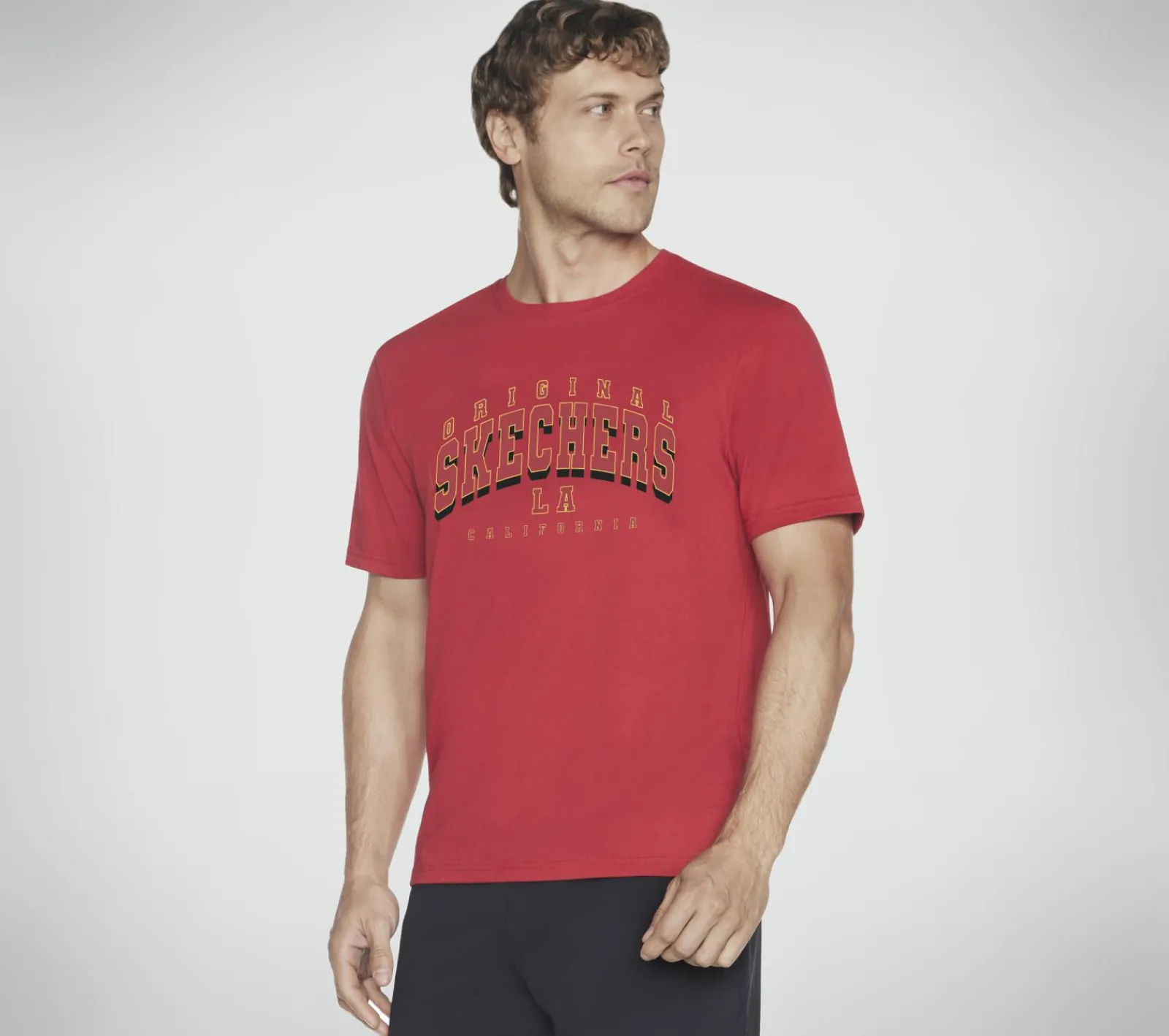 Partes De Cima|Partes De Cima-SKECHERS University Tee VERMELHO / ROJO