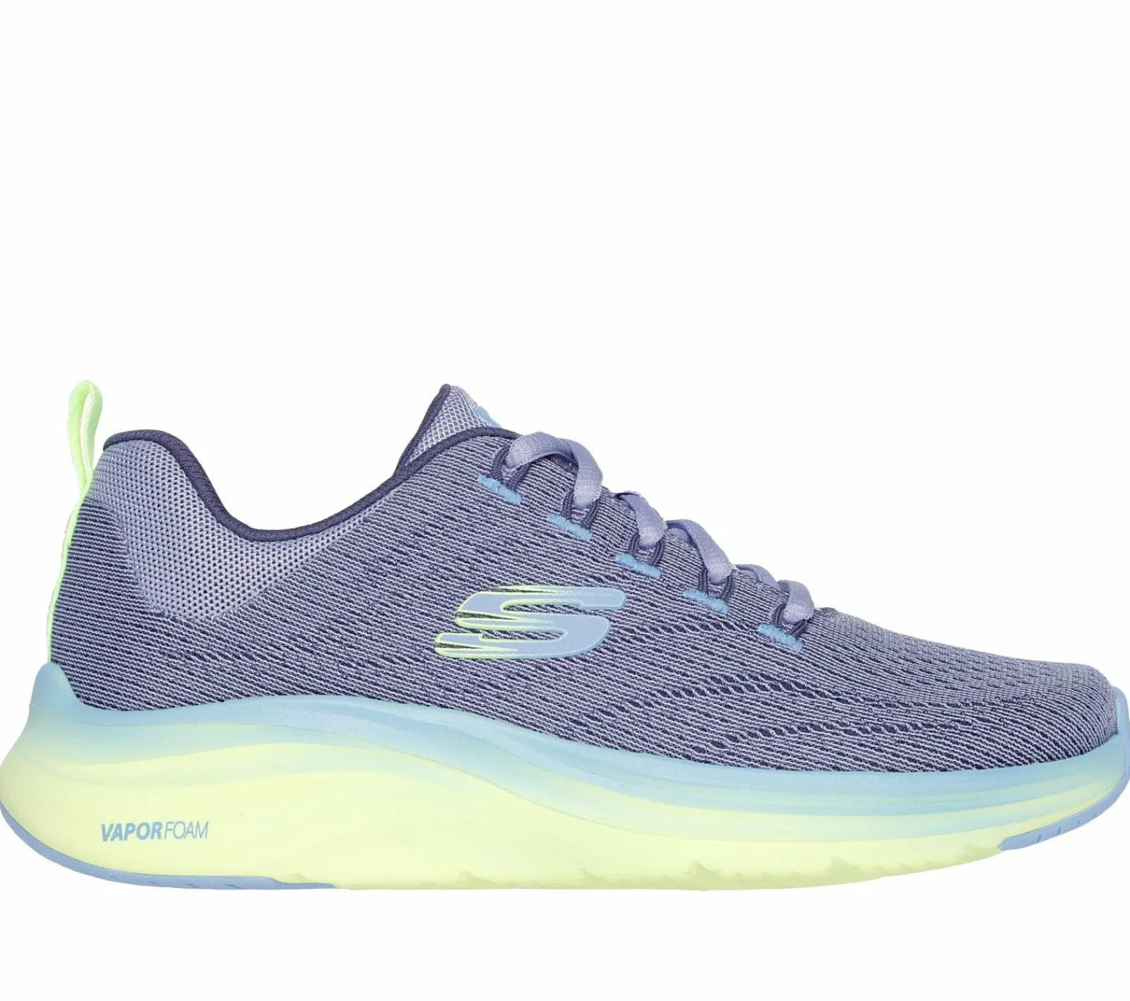 Com Atacadores|Sapatilhas-SKECHERS Vapor Foam - Summer Journey ROXO / MULTICOR