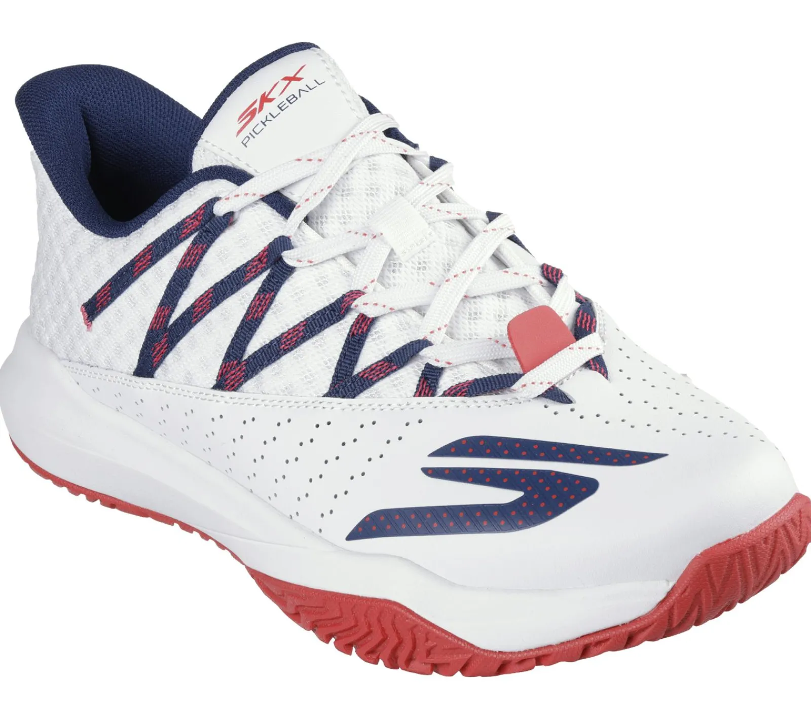 Sapatos Com Atacadores|Sapatilhas-SKECHERS Viper Court Rally BRANCO / NAVY