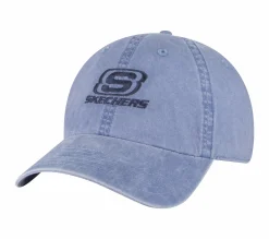 Acessórios Para A Cabeça-SKECHERS Washed Dad Hat AZUL