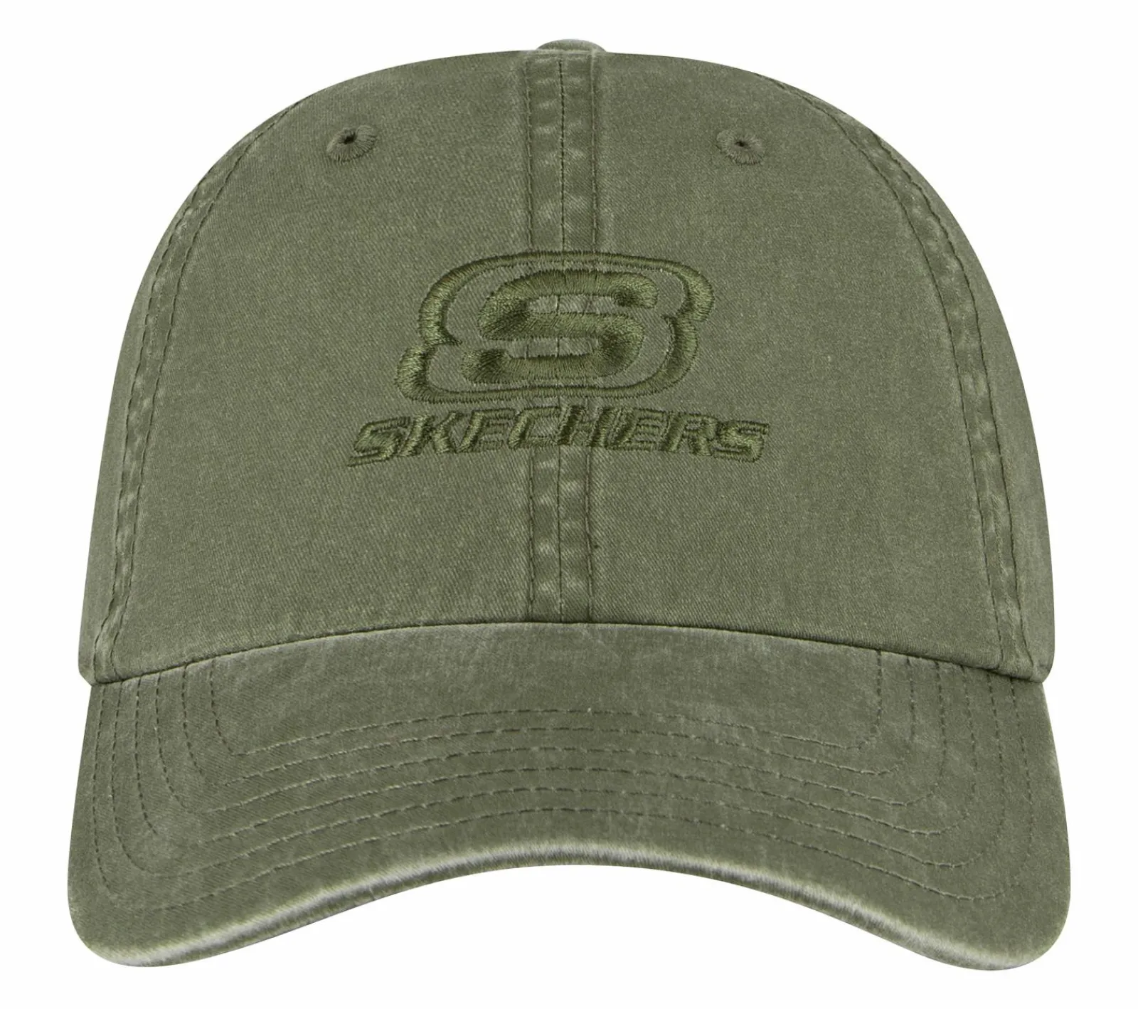 Acessórios Para A Cabeça|Acessórios-SKECHERS Washed Dad Hat AZEITONA