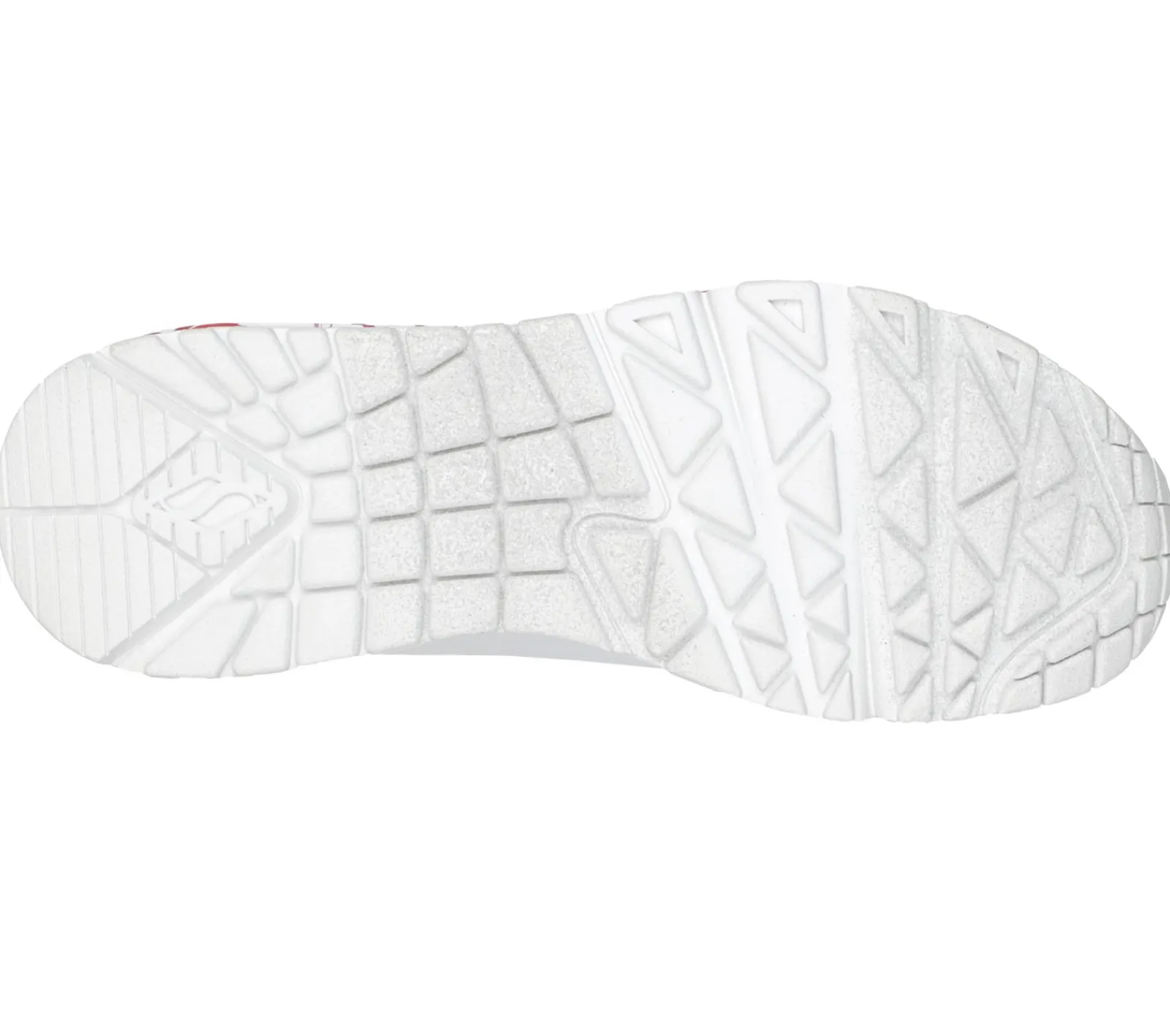 Com Atacadores|Sapatilhas Casuais-SKECHERS X JGoldcrown: Uno - Spread The Love BRANCO / VERMELHO