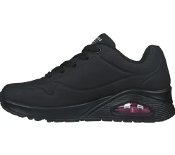 Com Atacadores|Sapatilhas Casuais-SKECHERS X JGoldcrown: Uno - Dripping In Love PRETO / ROSA