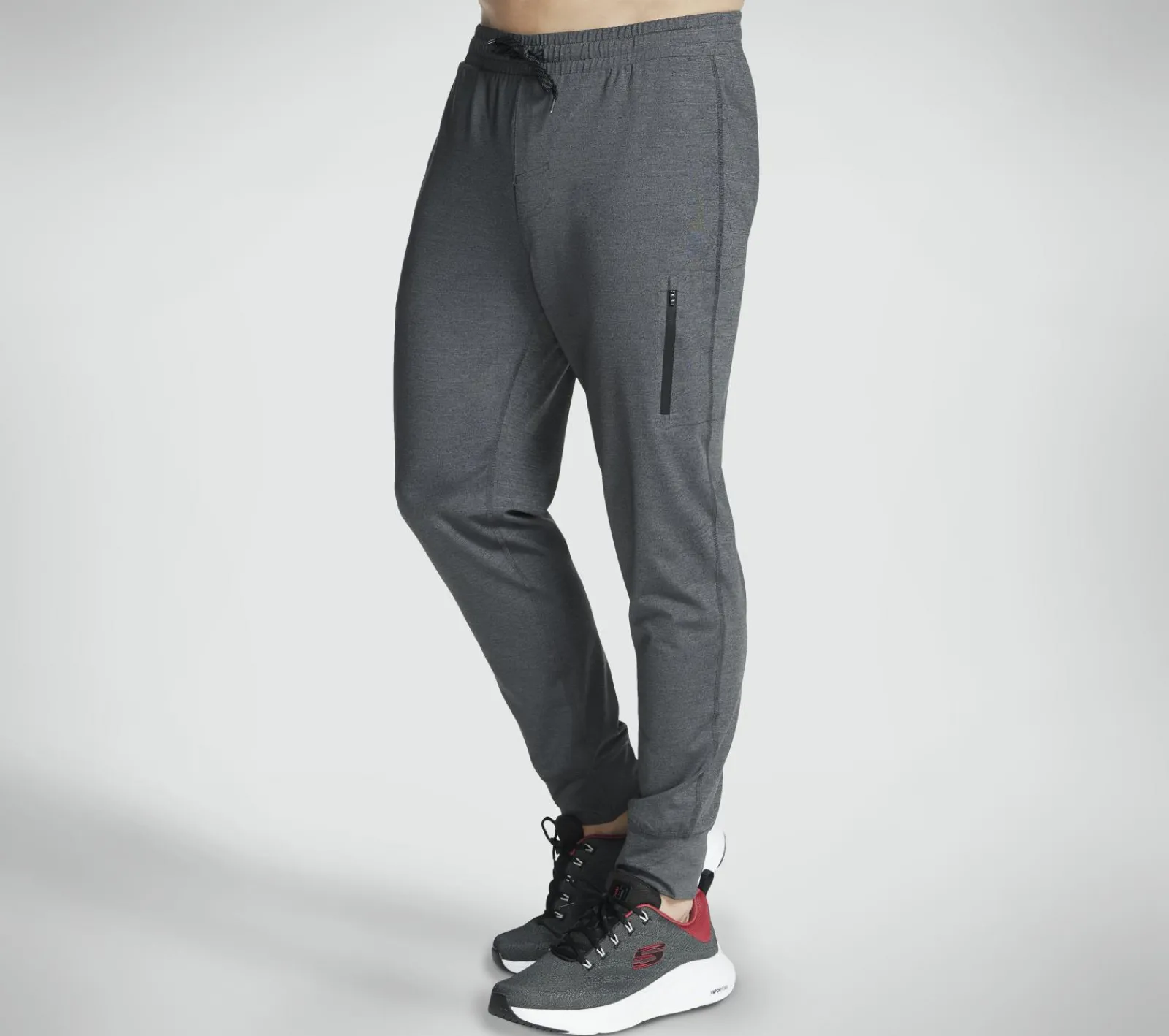 Calças|Partes De Baixo-SKECHERS Skech-Knit Ultra Go Weekend Jogger PRETO / CARVÃO