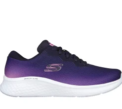 Com Atacadores|Sapatilhas-SKECHERS Skech-Lite Pro - Fade Out NAVY / ROSA CHOQUE