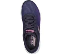 Com Atacadores|Sapatilhas-SKECHERS Skech-Lite Pro - Fade Out NAVY / ROSA CHOQUE