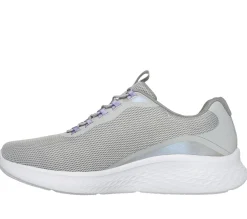 Com Atacadores|Calçado Sem Atacadores-SKECHERS Skech-Lite Pro - Glimmer Me CINZENTO / LAVANDA