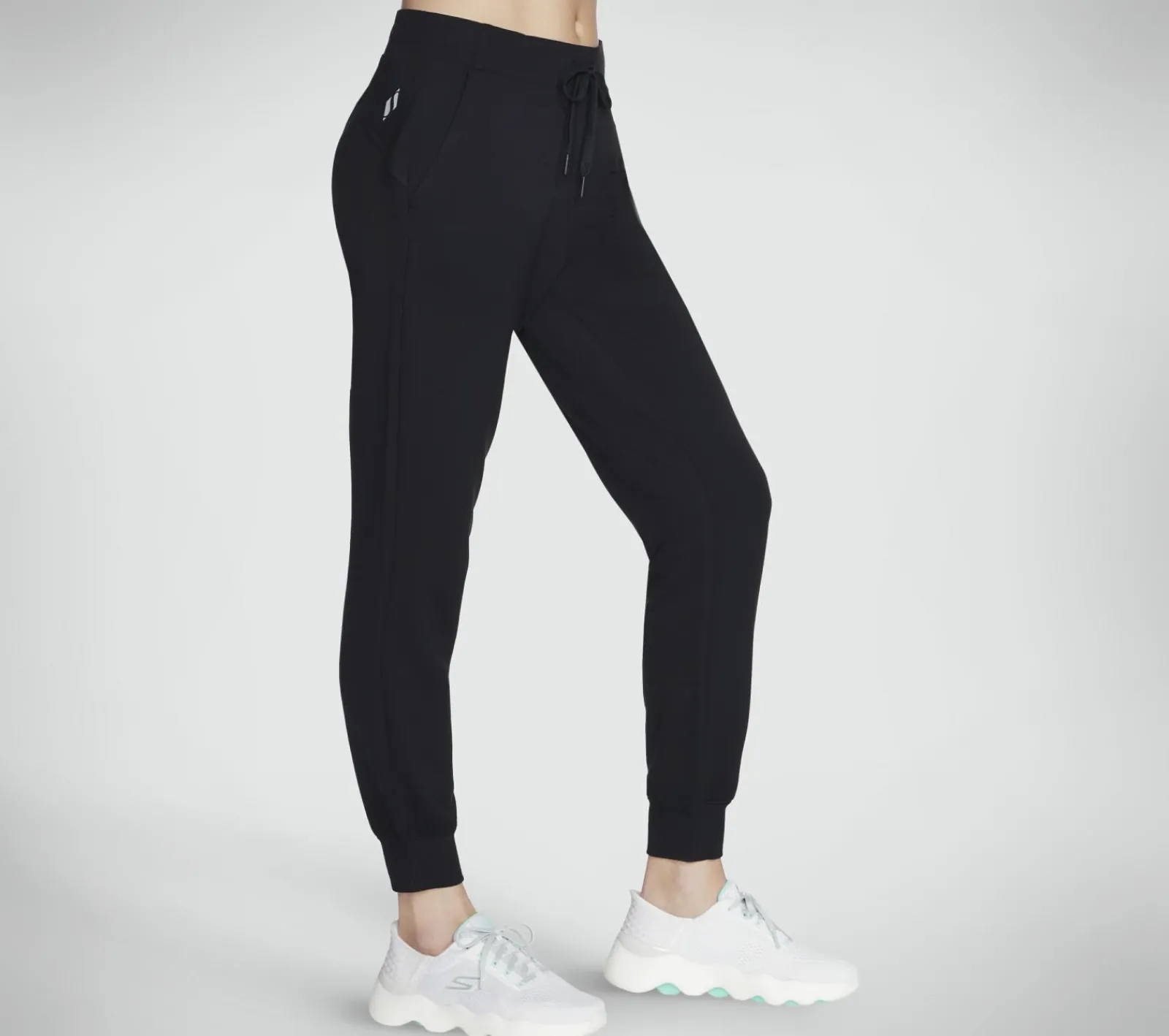Calças|Partes De Baixo-SKECHERS Skechluxe Renew Jogger PRETO