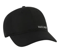 Acessórios Para A Cabeça|Chapéus E Gorros-SKECHERS Skech-Shine Foil Baseball Hat PRETO