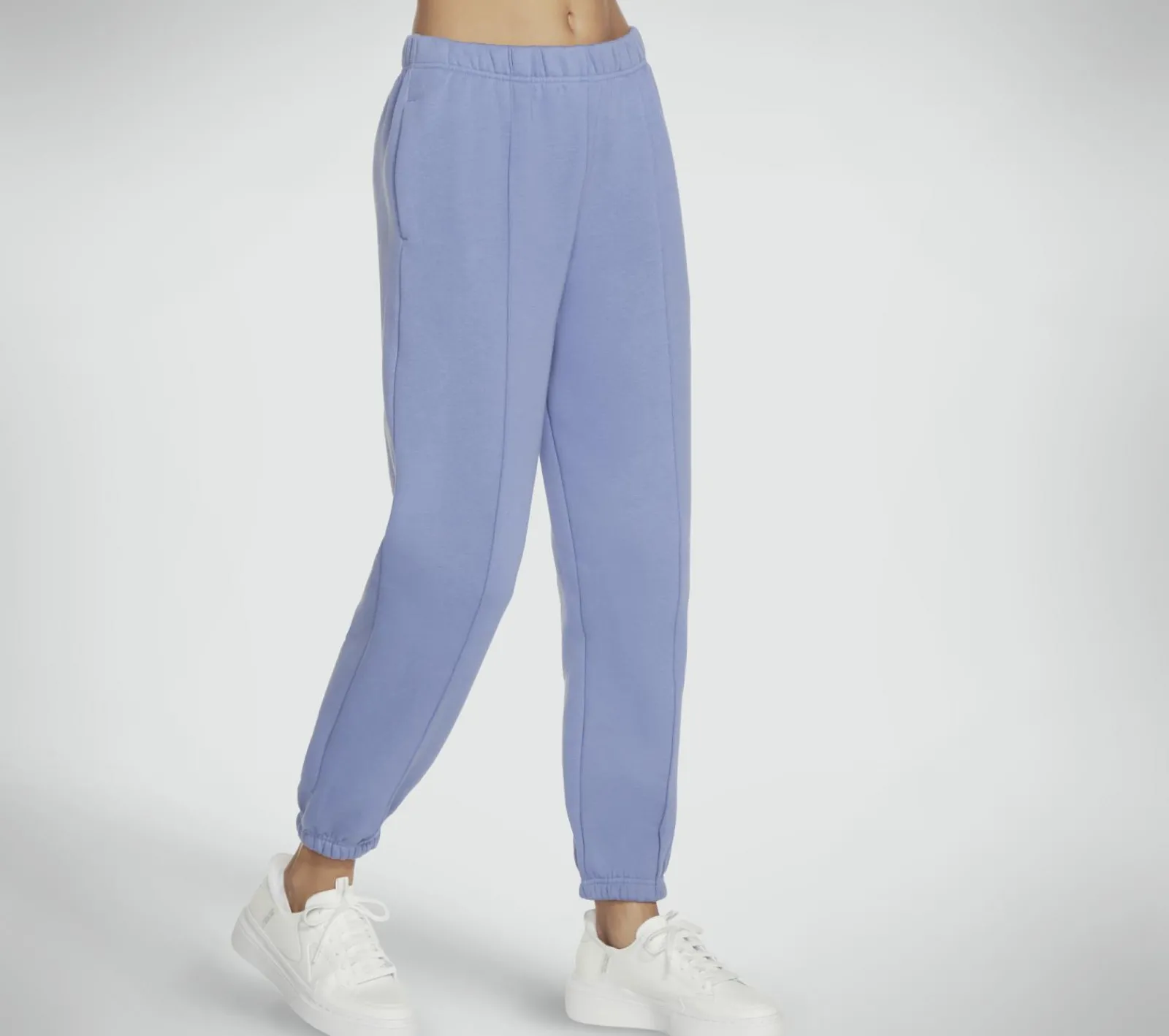 Calças|Partes De Baixo-SKECHERS SKECH-SWEATS Delight Jogger ROXO / PRATEADO