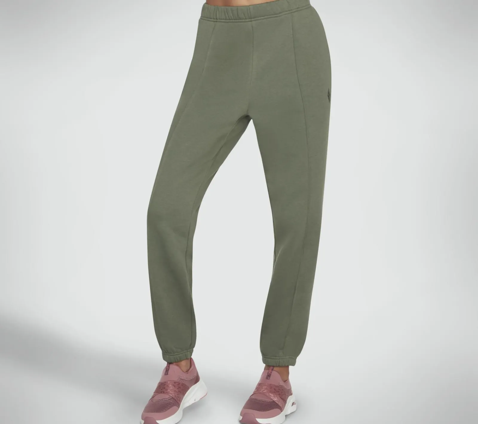 Calças|Partes De Baixo-SKECHERS SKECH-SWEATS Diamond Delightful Jogger VERDE CLARO