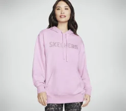 Partes De Cima|Partes De Cima-SKECHERS Skech-Sweats Shine Hoodie MALVA