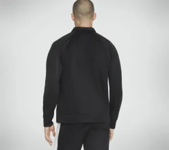 Partes De Cima|Partes De Cima-SKECHERS SKECHTECH Premier Track Jacket PRETO