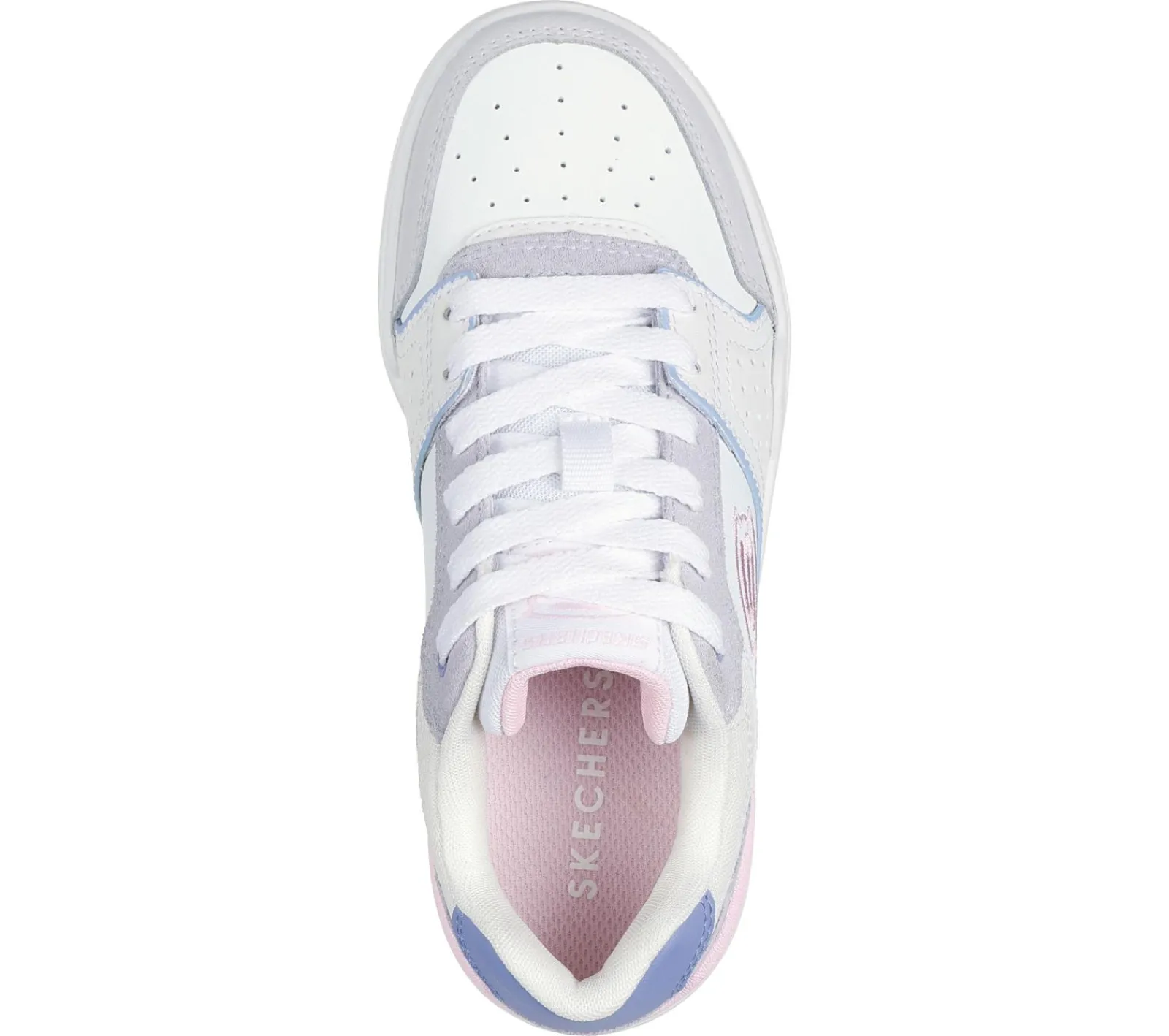Sapatilhas|Com Atacadores-SKECHERS SKX-228 BRANCO / MULTICOR