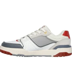 Sapatilhas-SKECHERS SKX-228 BRANCO / VERMELHO