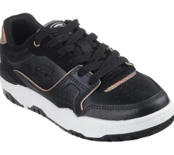 Sapatilhas-SKECHERS SKX-228 - Cool Class PRETO / DOURADO ROSA