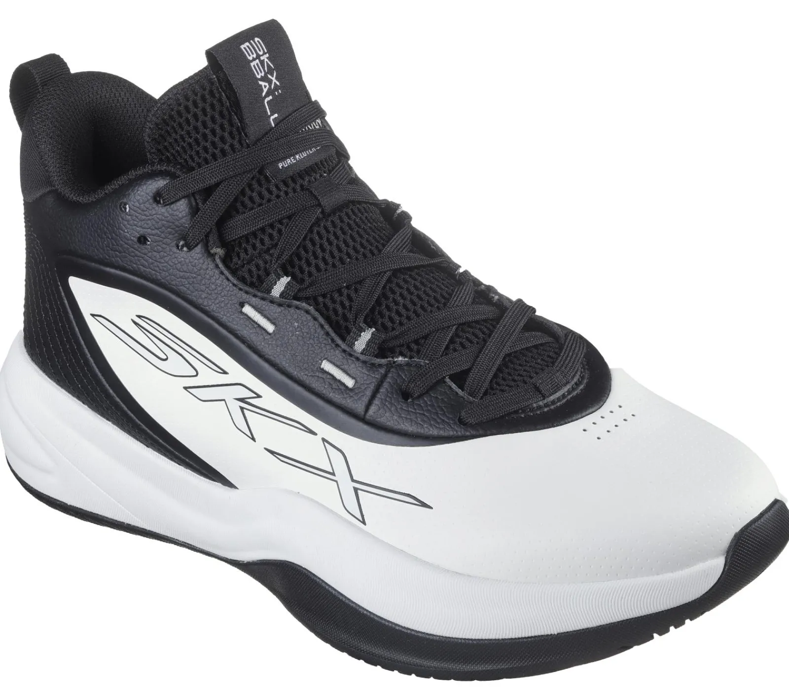 Sapatilhas-SKECHERS SKX LEAGUE BRANCO / PRETO