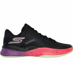 Sapatilhas-SKECHERS SKX NEXUS PRETO / ROXO / ROSA