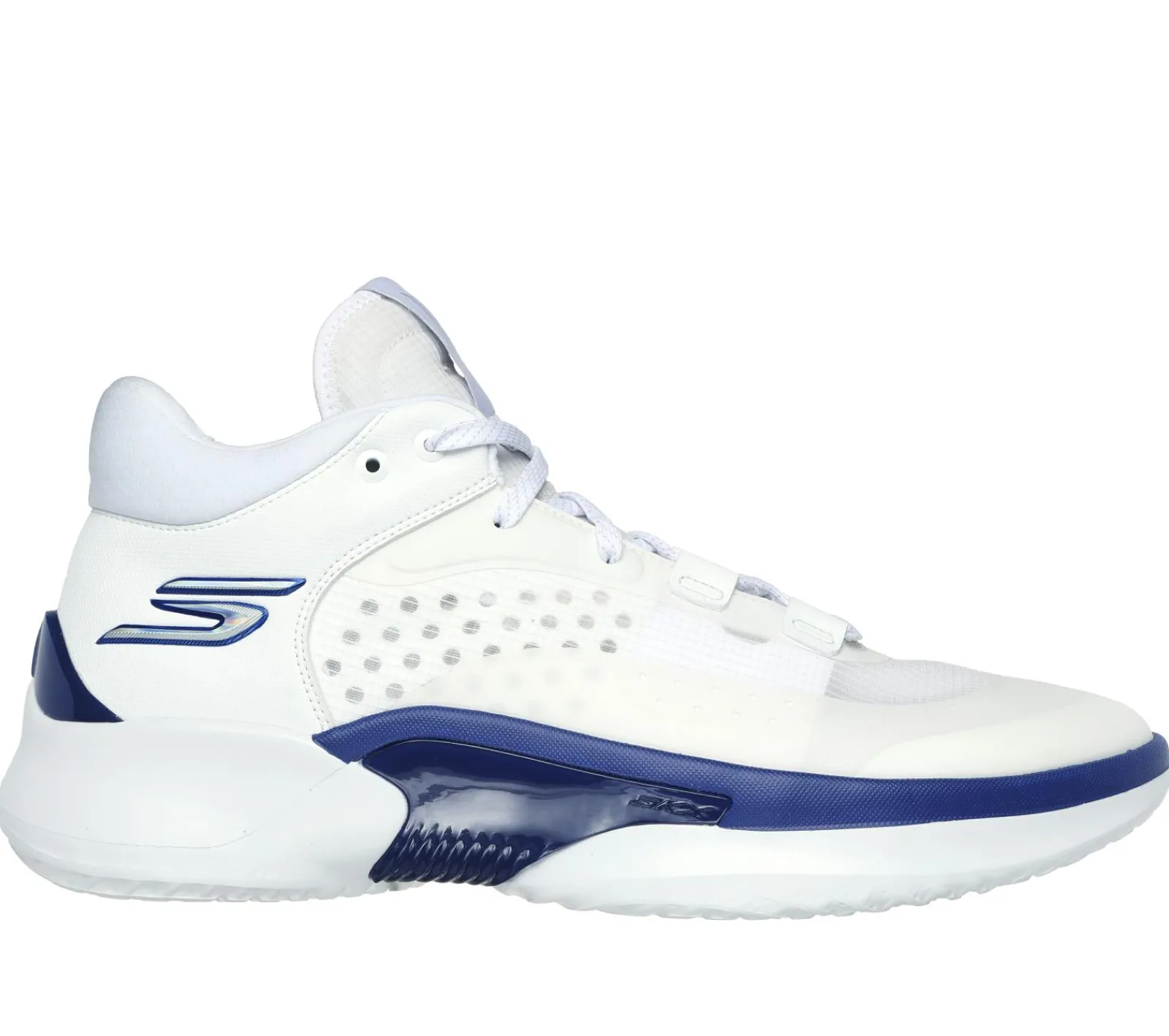 Sapatilhas-SKECHERS SKX RESAGRIP BRANCO / AZUL / LIMA