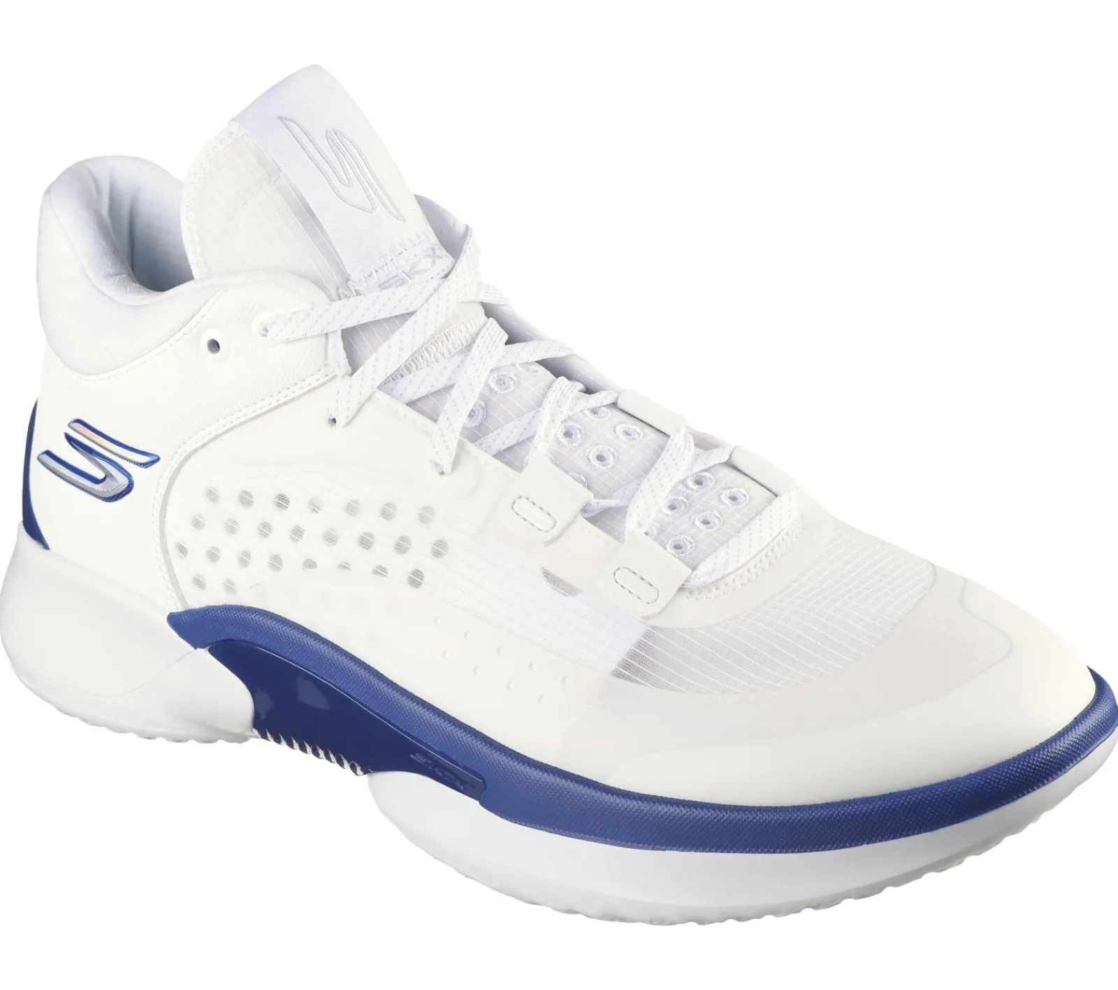 Sapatilhas-SKECHERS SKX RESAGRIP BRANCO / AZUL / LIMA