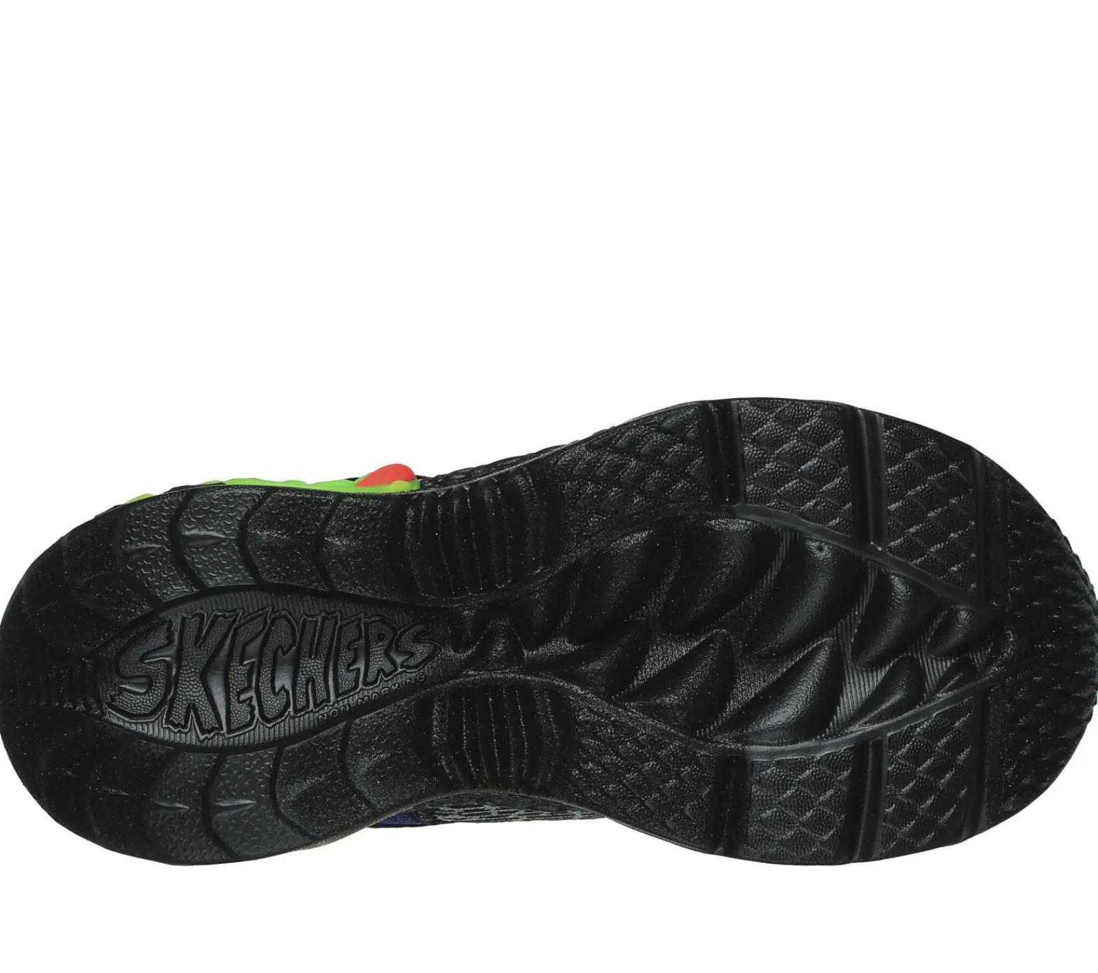 Luzes|Sapatilhas-SKECHERS S-Lights: Creature-Lights PRETO / LIMA