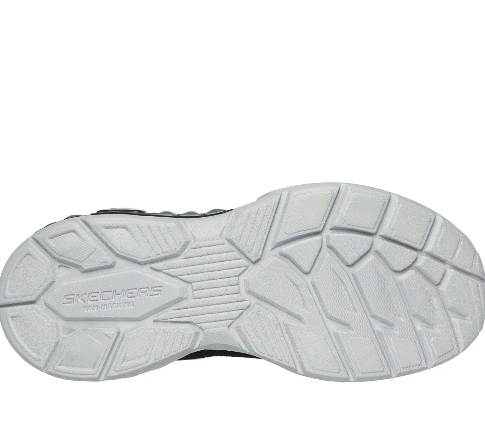 Calçado Sem Atacadores|Luzes-SKECHERS S-Lights: Light Storm 3.0 PRATEADO / PRETO