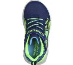Calçado Sem Atacadores|Luzes-SKECHERS S-Lights: Magna-Lights - Grux NAVY / LIMA