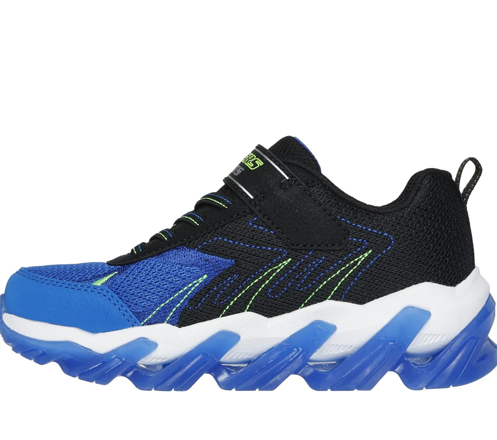 Sapatilhas-SKECHERS S-Lights: Mega-Surge 2.0 PRETO / LIMA