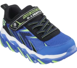 Sapatilhas-SKECHERS S-Lights: Mega-Surge 2.0 PRETO / LIMA
