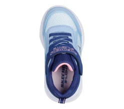 Sapatilhas-SKECHERS S-Lights: Sola Glow - Ombre Deluxe NAVY / AZUL CLARO