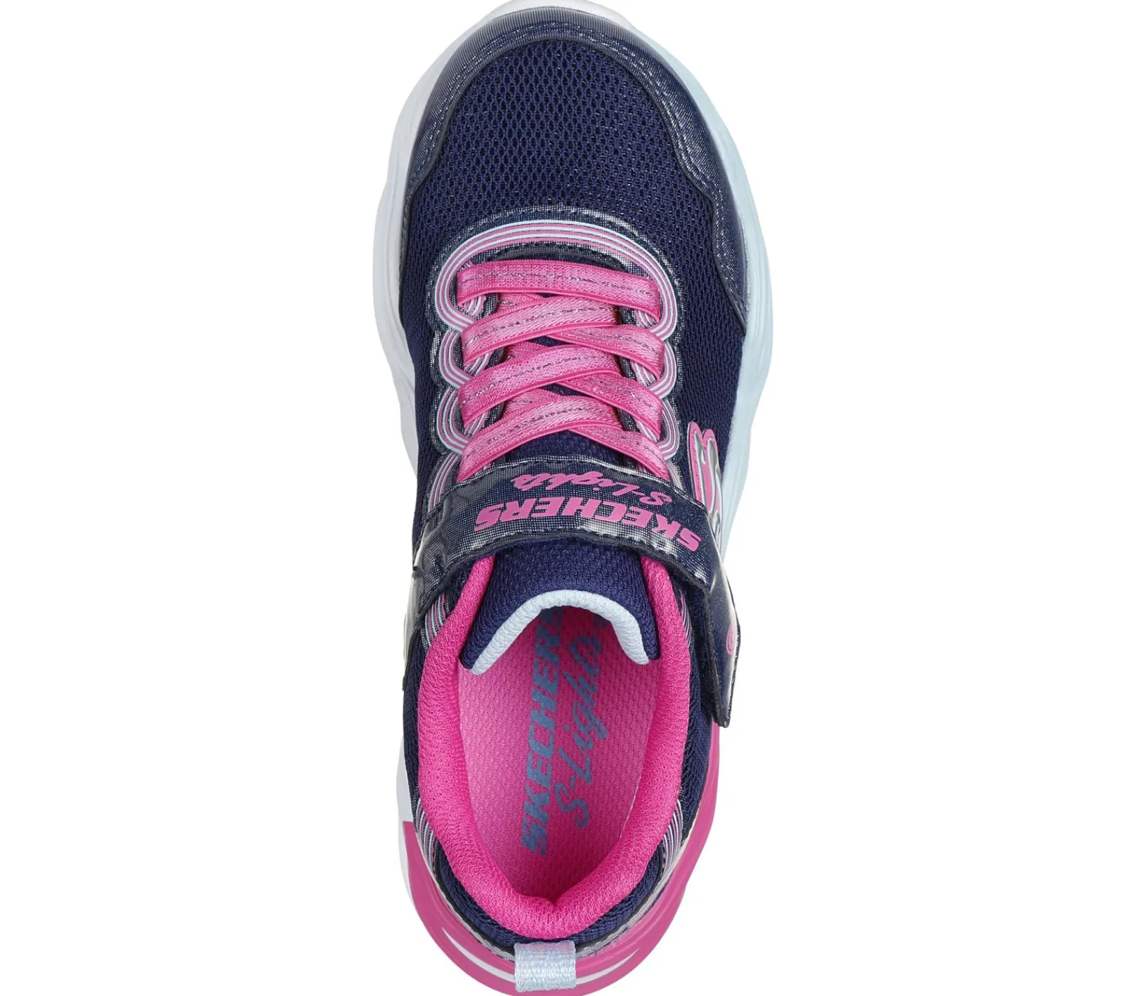 Sapatilhas-SKECHERS S-Lights: Twisty Glow NAVY / MULTICOR