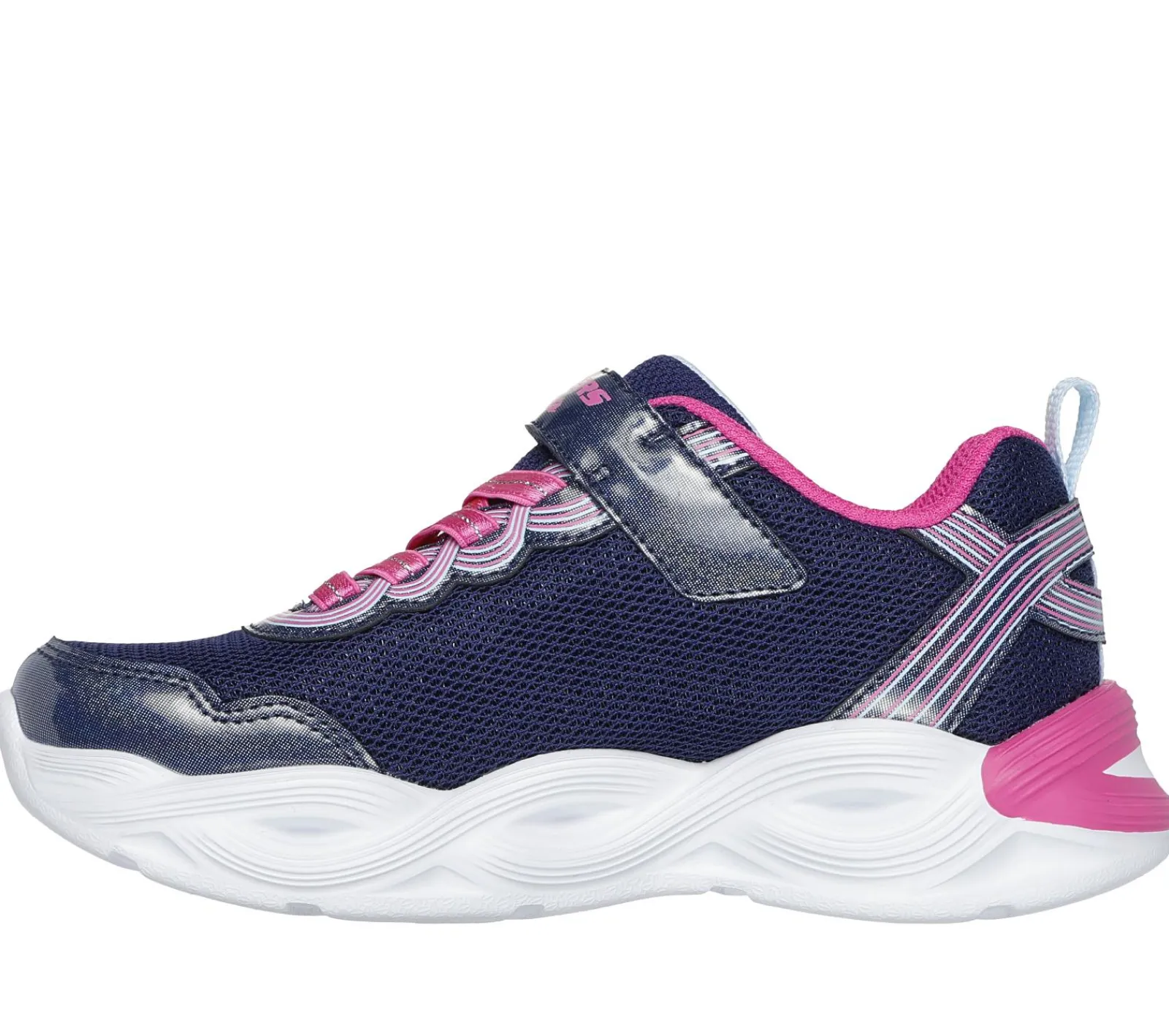 Sapatilhas-SKECHERS S-Lights: Twisty Glow NAVY / MULTICOR
