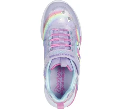 Sapatilhas-SKECHERS S-Lights: Unicorn Chaser LAVANDA / MULTICOR