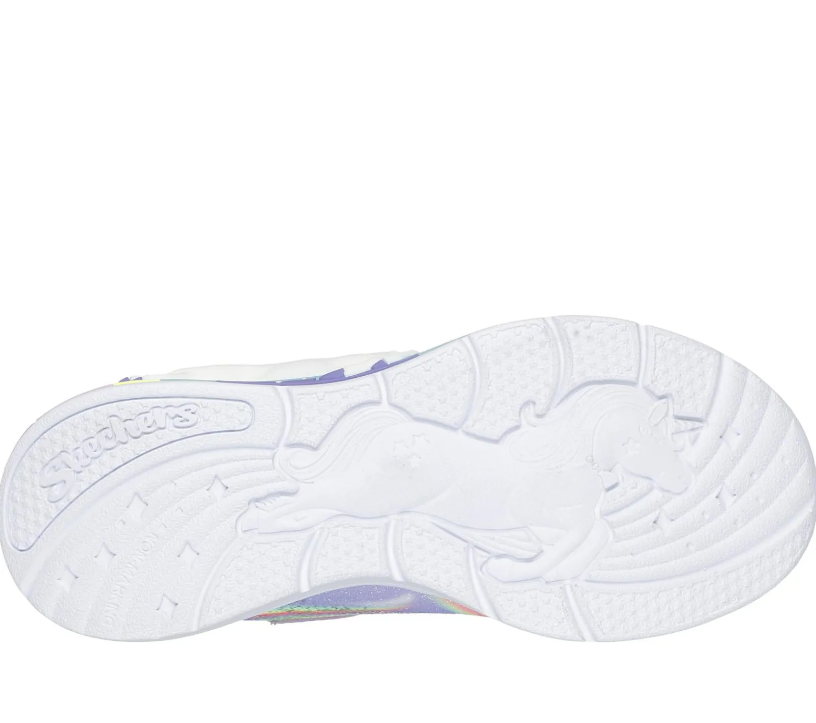 Sapatilhas-SKECHERS S-Lights: Unicorn Chaser LAVANDA / MULTICOR