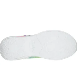 Luzes|Sapatilhas-SKECHERS S-Lights: Unicorn Dreams ROXO / MULTICOR